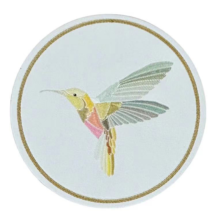 皮革裝飾標貼 - 刺繡效果