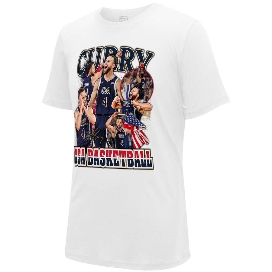 USA短袖 Stephen Curry 美國隊 巴黎奧運圖片短袖 Stadium Essentials Tee 棉質上衣 全新