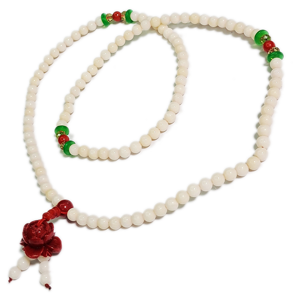 紅蓮+海竹108念珠4mm【十方】147768