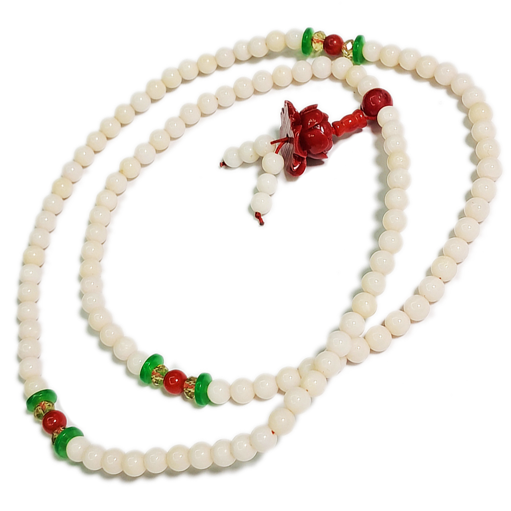 紅蓮+海竹108念珠4mm【十方】147768