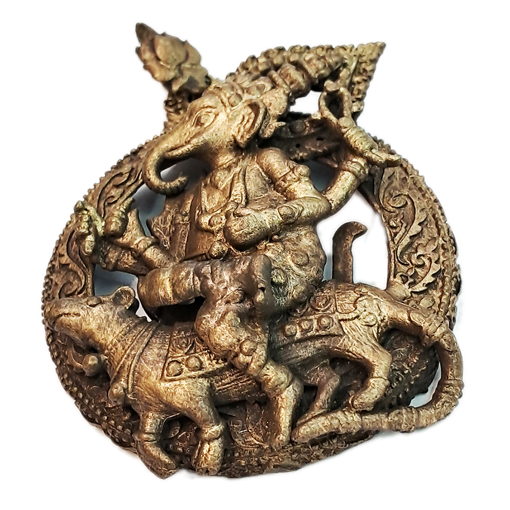 象鼻財神{紅銅} 墜飾【十方】137808