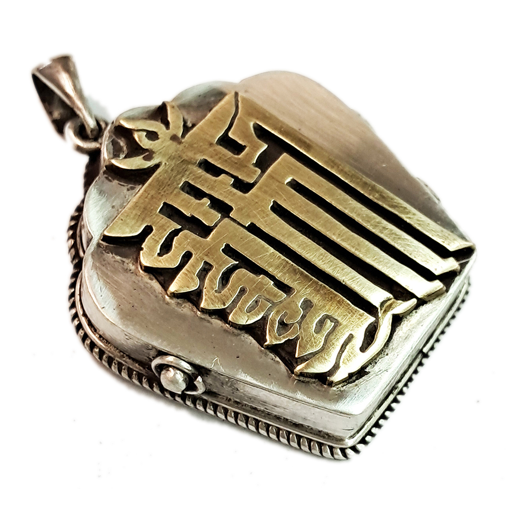 時輪金剛{純銀}嘎屋(大)【十方】125576