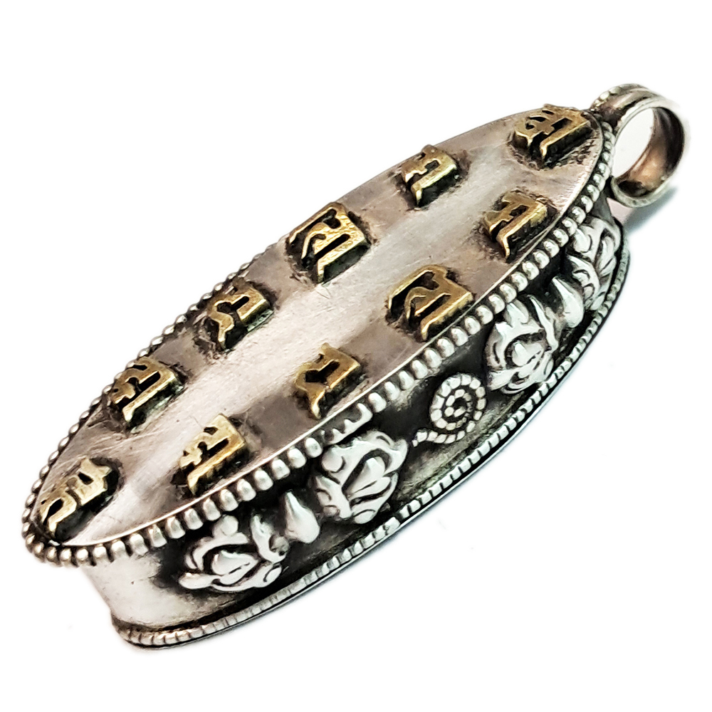 六字真言{純銀}嘎屋【十方】125548