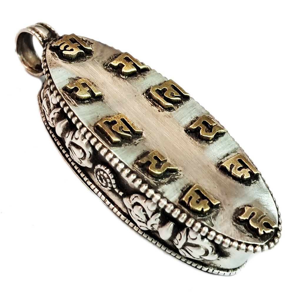 六字真言{純銀}嘎屋【十方】125548