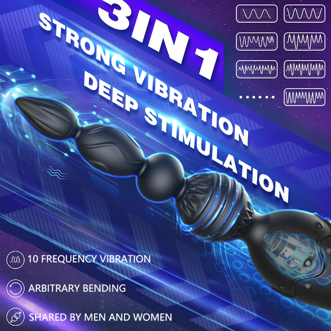 〔極至享受〕Love Spouse APP控後庭拉珠式肛塞