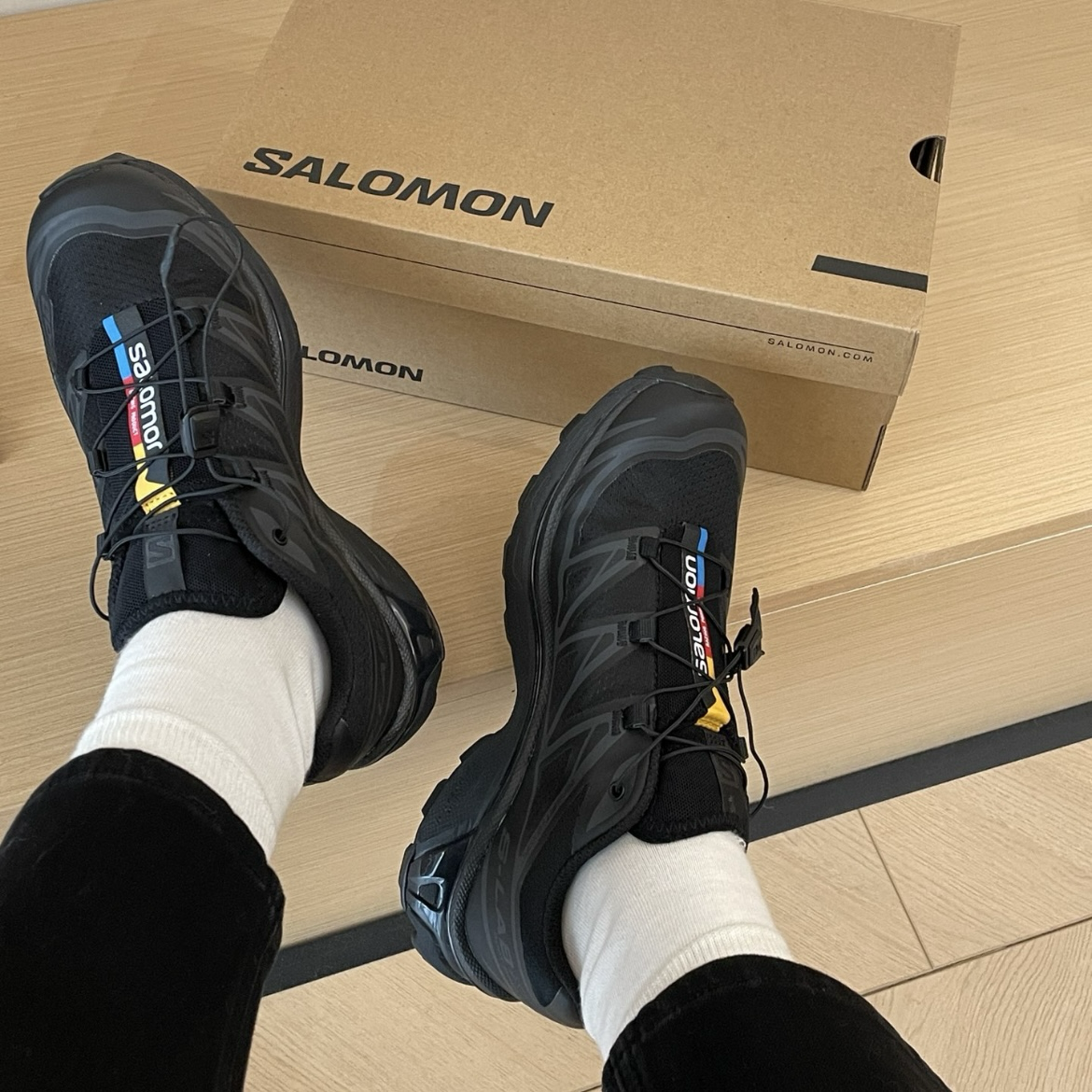 Salomon XT-6 ADV Black 幻影黑 全黑 登山鞋 跑步鞋 運動鞋