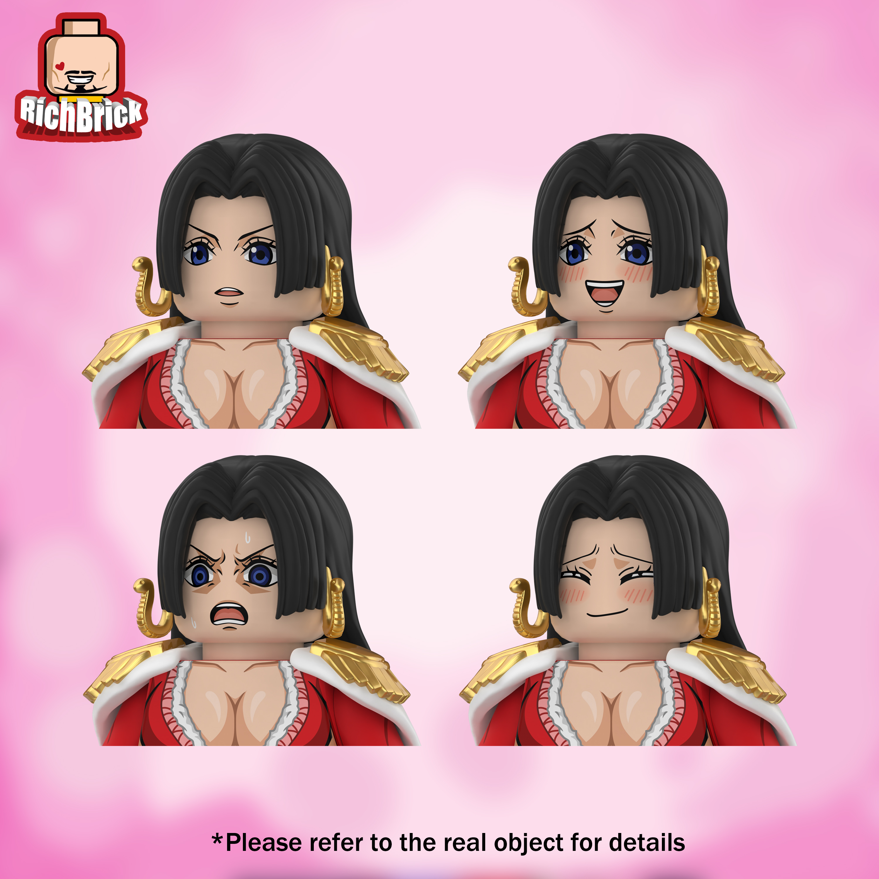[RICH Brick][In Stock] One piece - Boa Hancock [UVprinted]