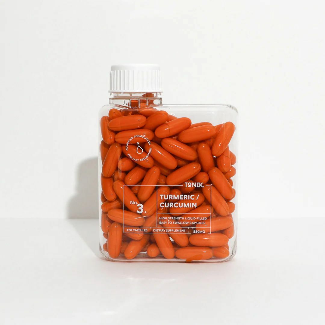 **Tonik【增加免疫力】有機薑黃膠囊 (120粒) Turmeric Capsules