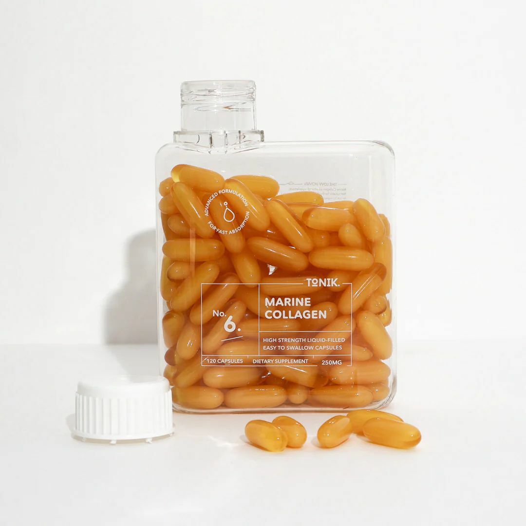 **Tonik【皮膚重回彈力緊緻】海洋膠原蛋白膠囊 (120粒) Marine Collagen Capsules