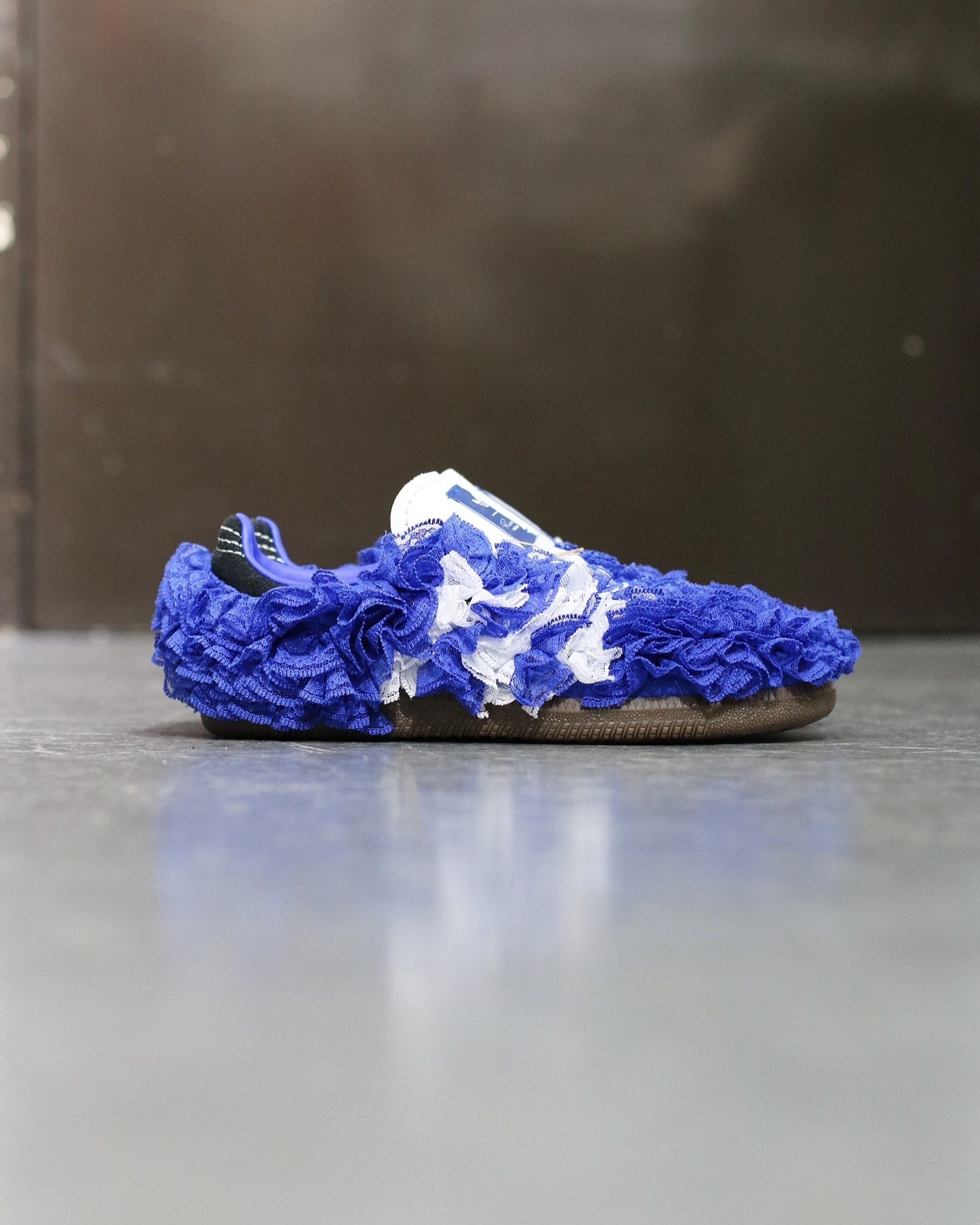 ADIDAS Samba OG x Caroline Hu CLOT Blue Lace Upper BLUE 白蘭  JS2777