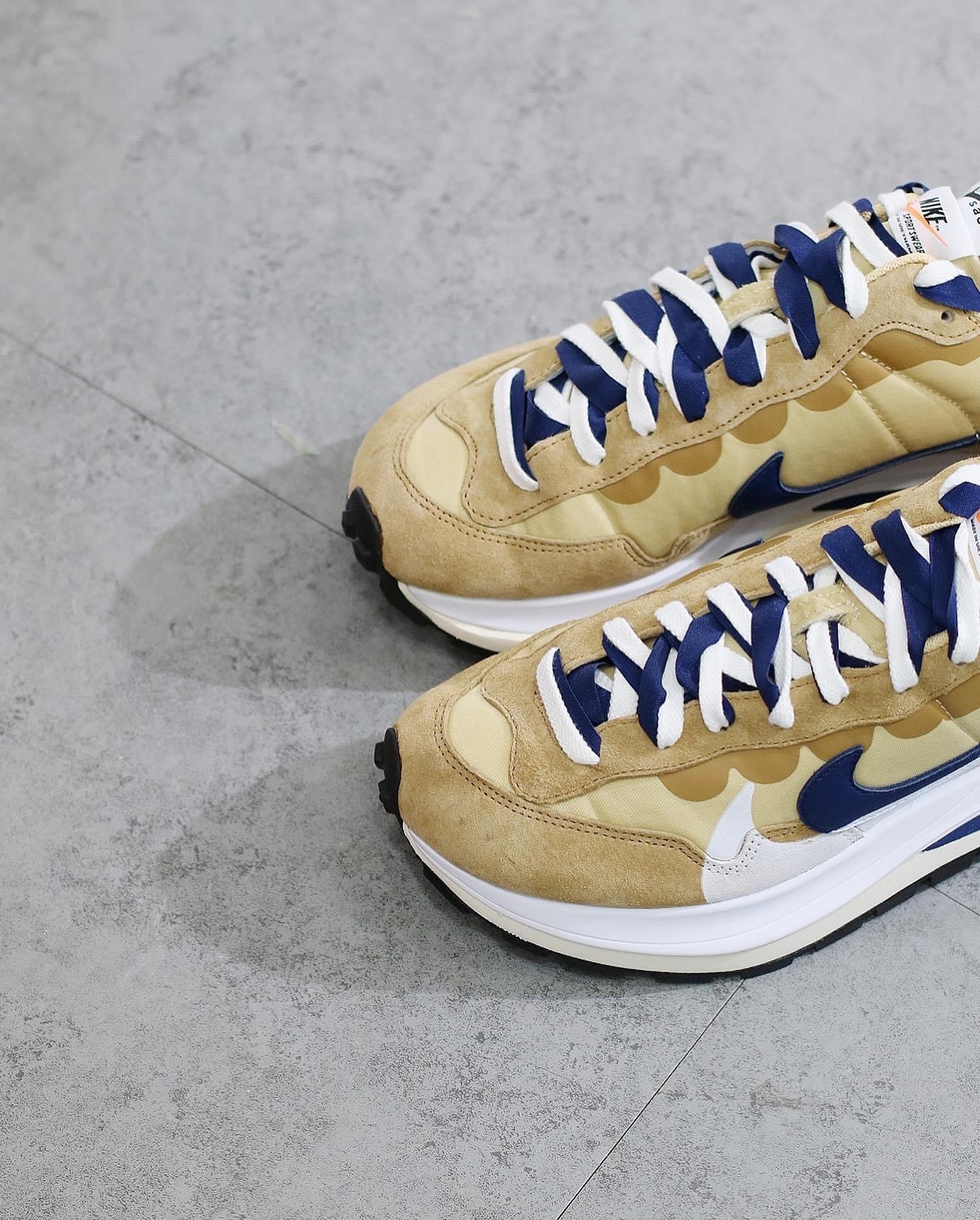 Nike x Sacai VaporWaffle Sesame Blue DD1875-200