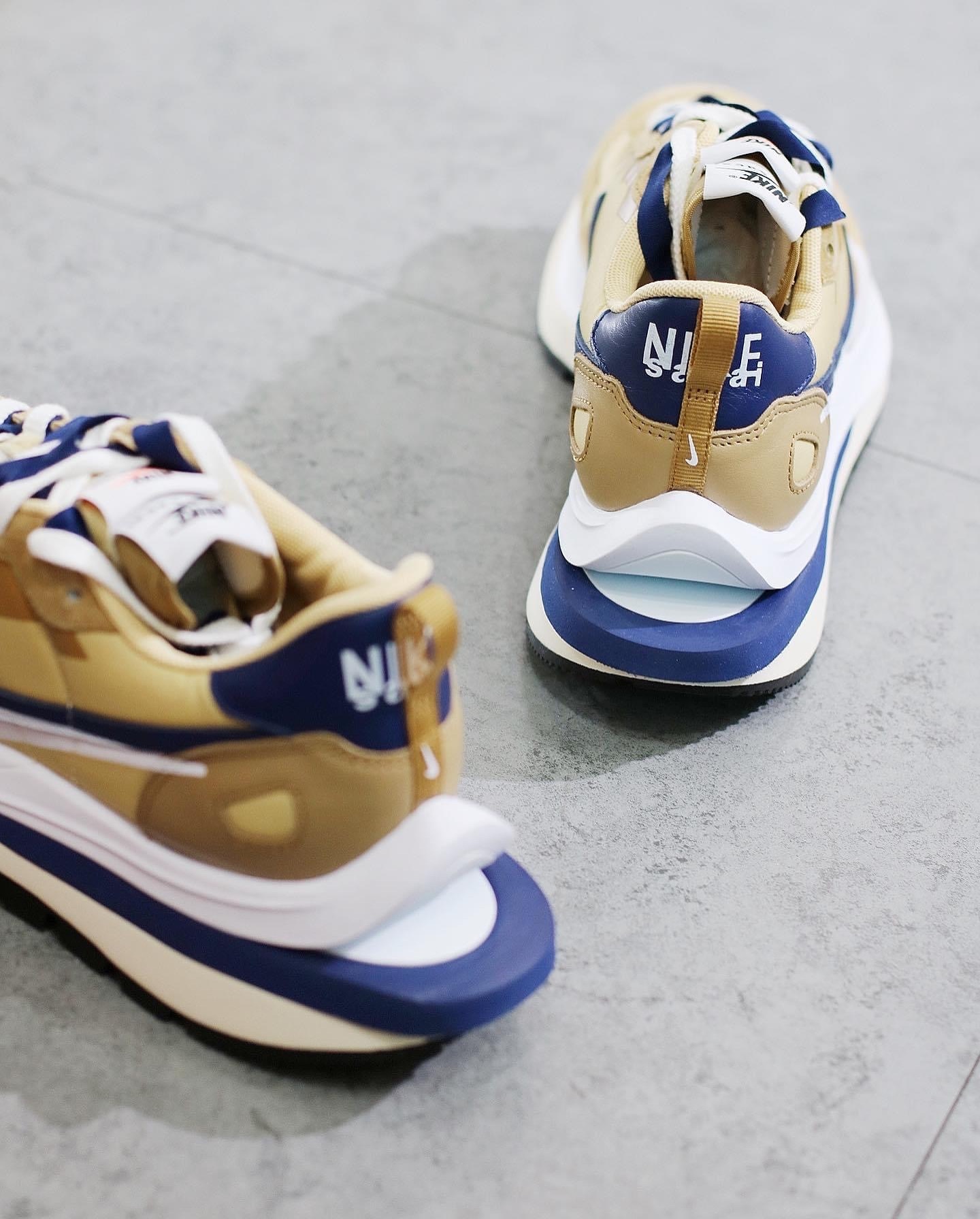 Nike x Sacai VaporWaffle Sesame Blue DD1875-200