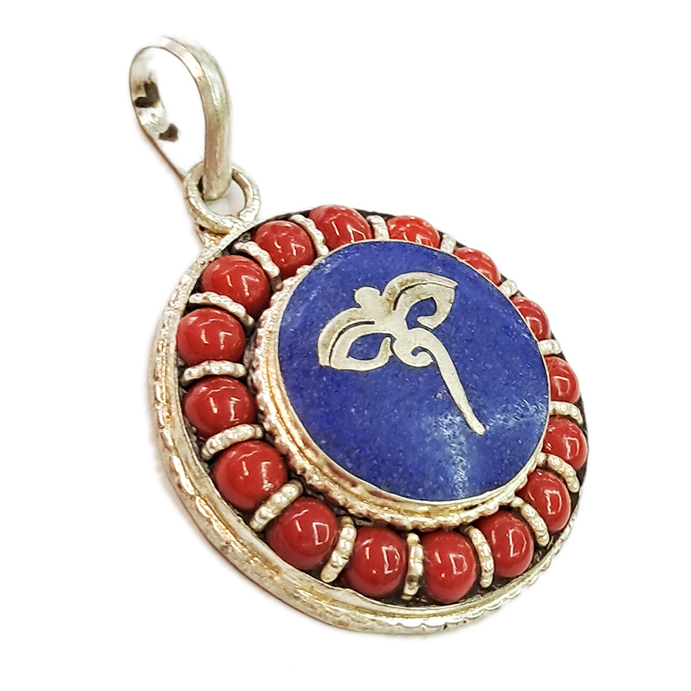 佛眼藏式寶石項鍊3.2*1公分【十方】142158