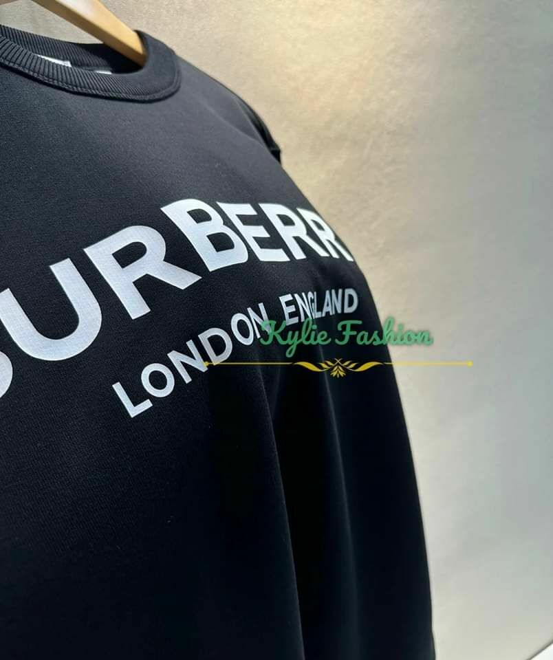 BBR 經典 London 字母logo 黑色 圓領衞衣