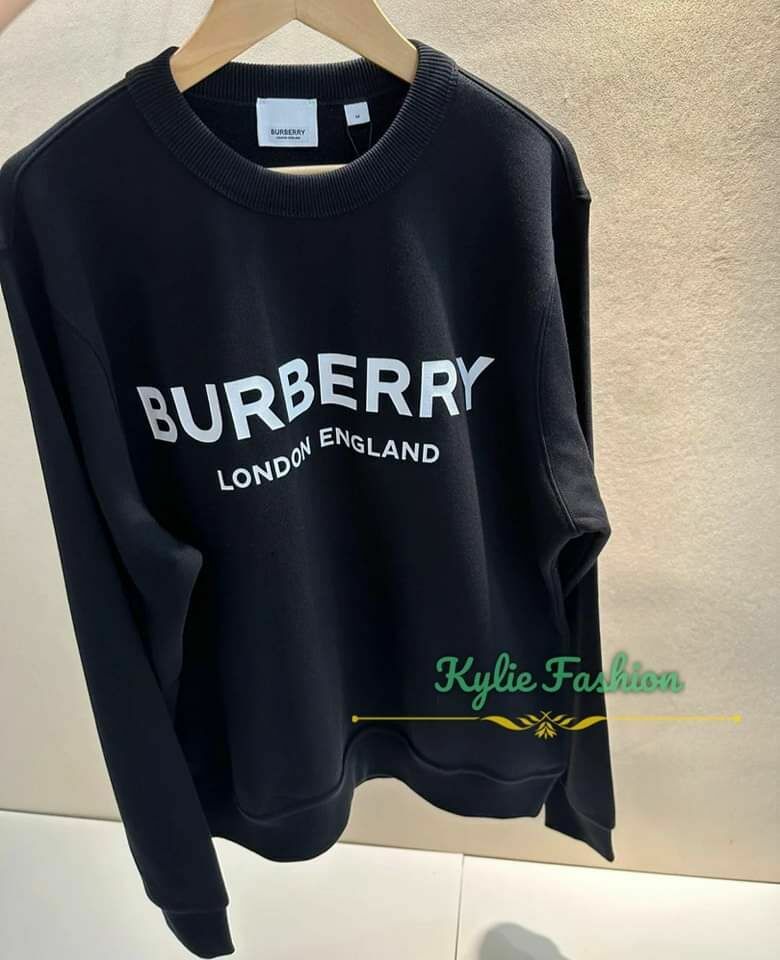 BBR 經典 London 字母logo 黑色 圓領衞衣