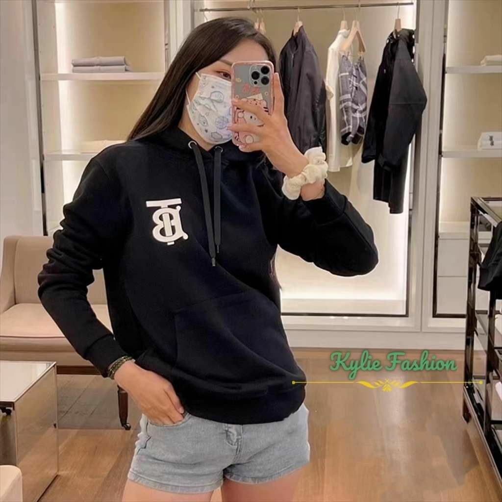 BBR 經典 TB 字母logo 黑色 有帽Hoodie