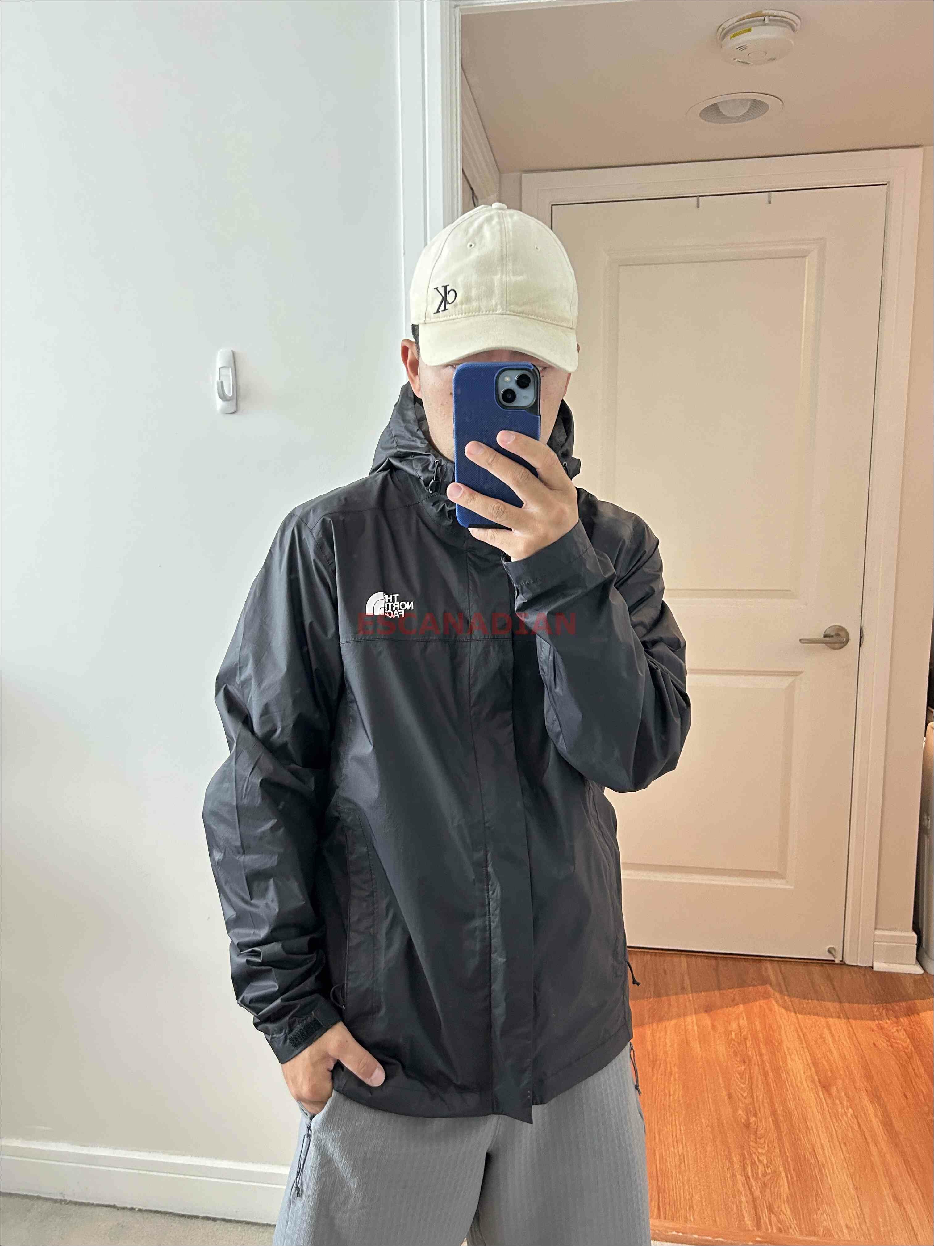 THE NORTH FACE 男大人 Dryvent面料 多功能 高係數防水 防風 可收納 連帽 風衣外套