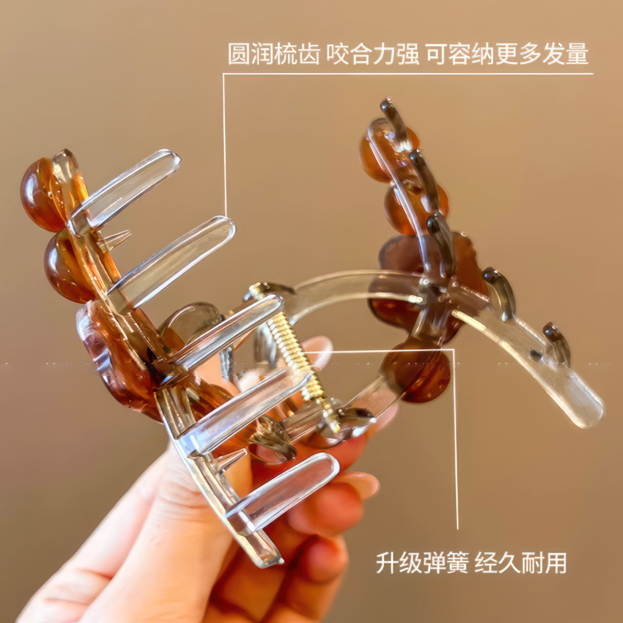 [2 FOR RM10] Minimalist Flower Pearl Hair Claw