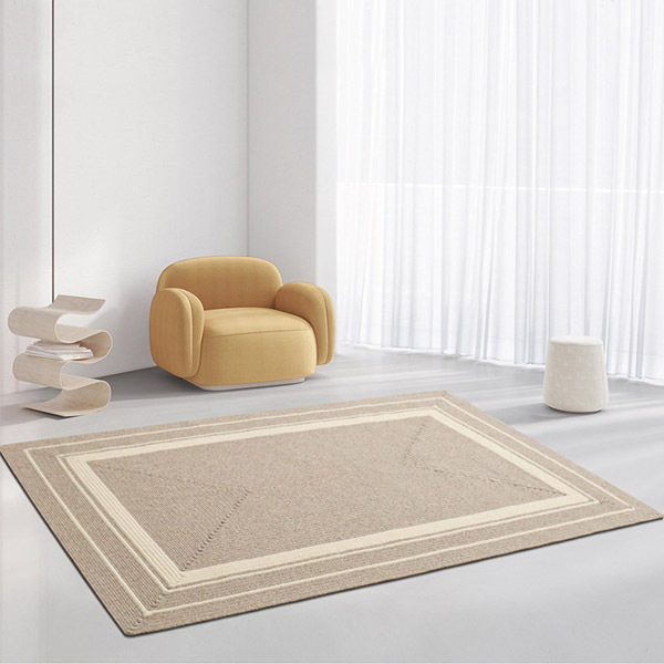 俐落框線羊毛地毯(現貨出清)