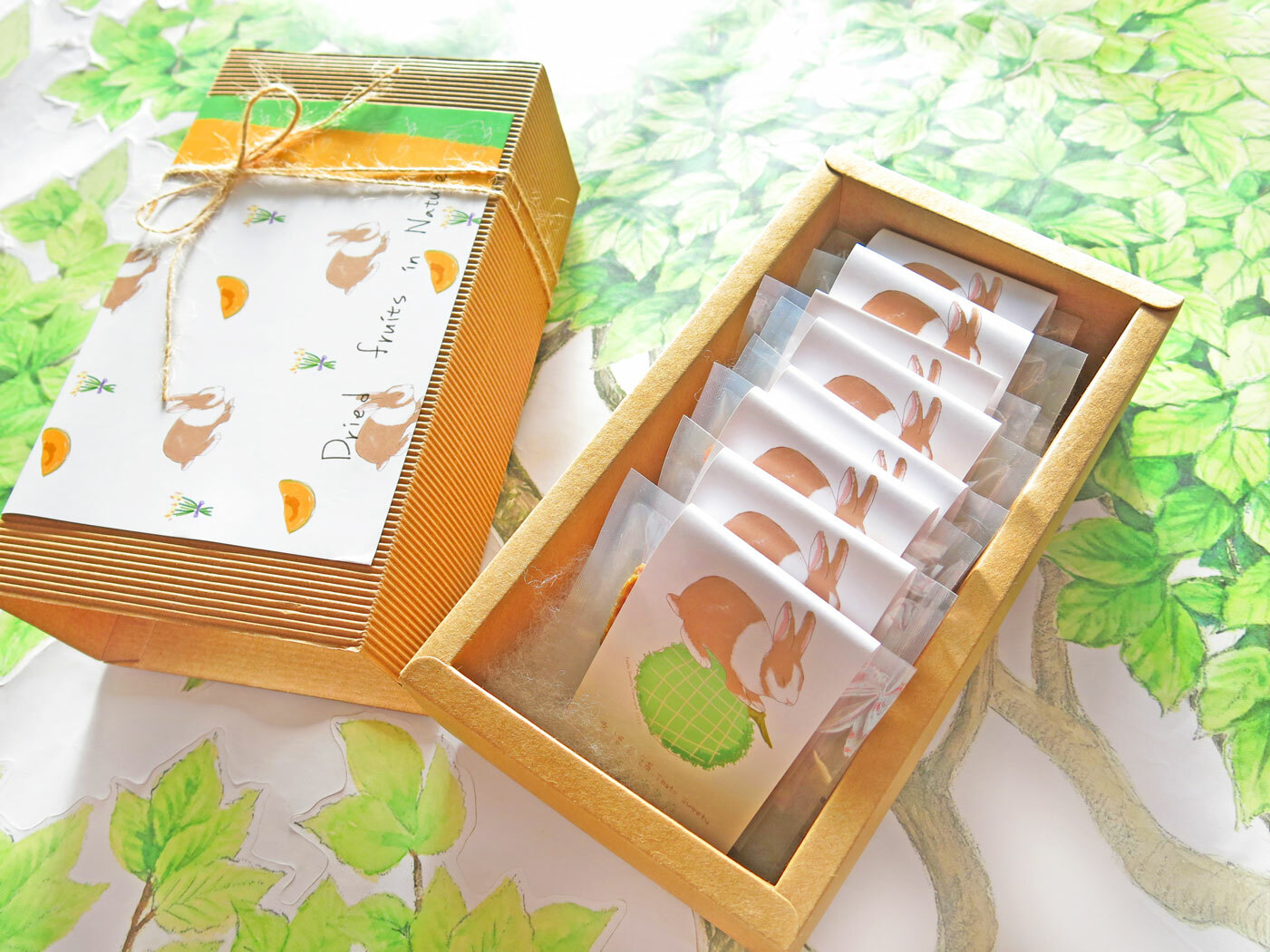 哈密兔水果乾小禮盒8入