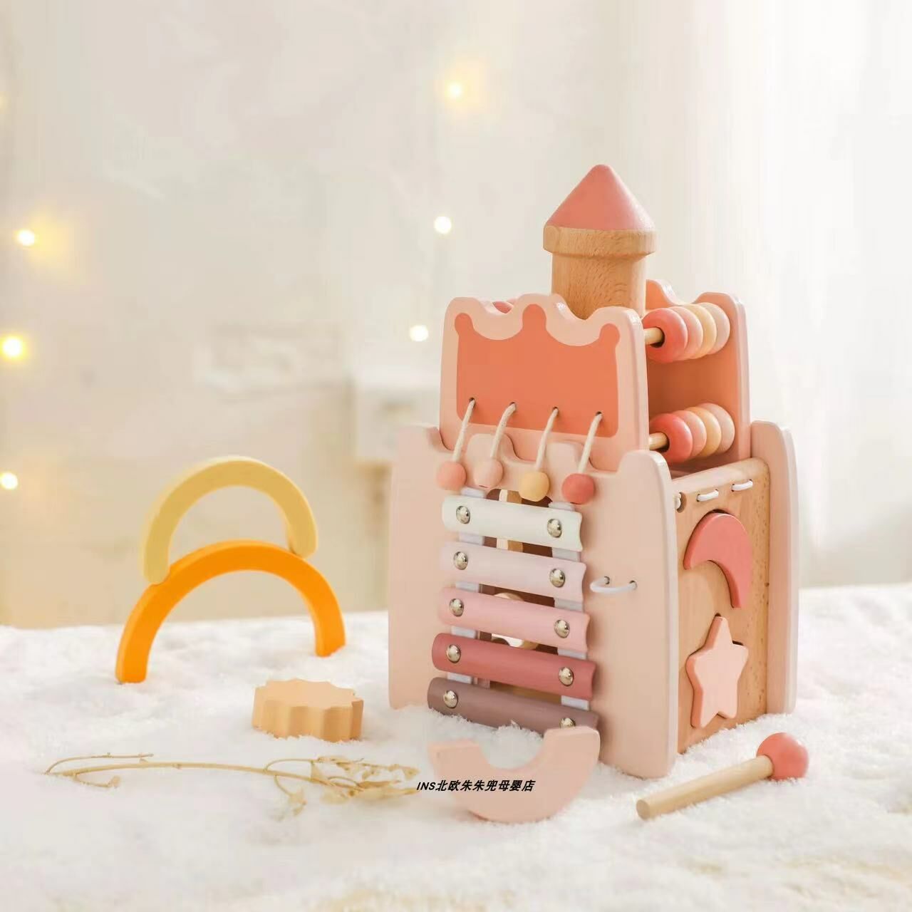 wood princess castle