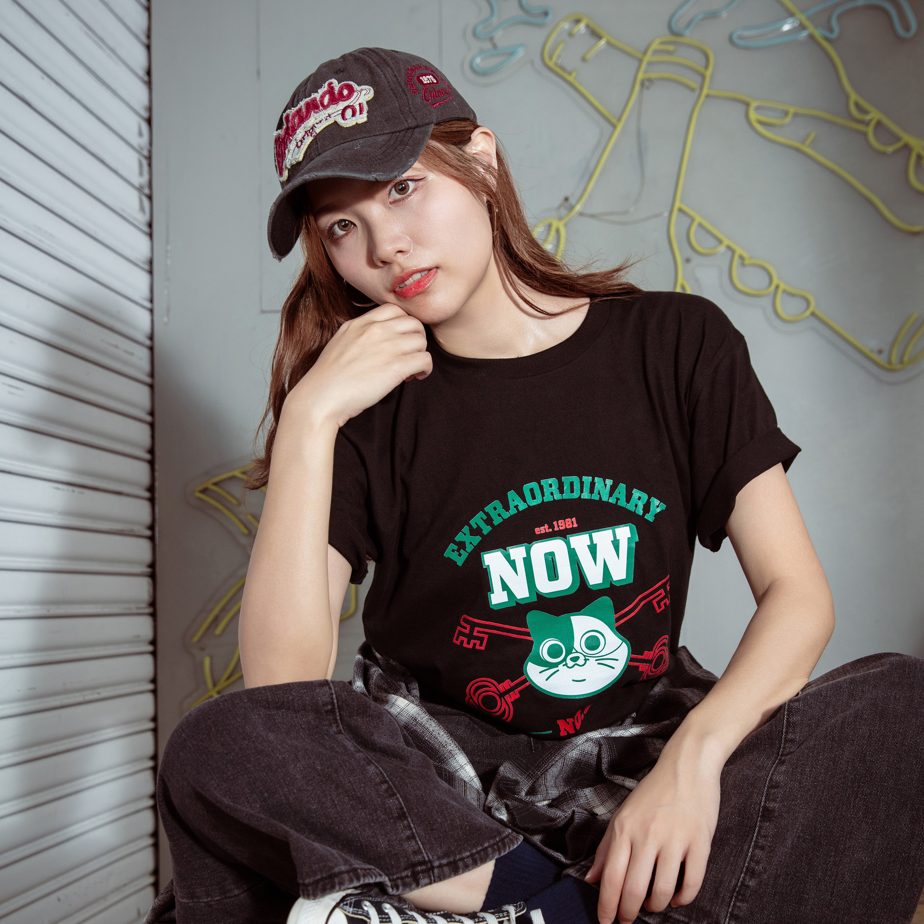 布丁真有兩把Key 短袖T恤