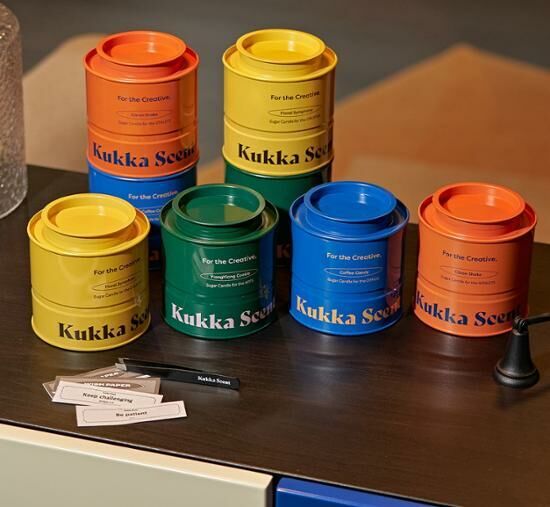 Kukka Scent Sugar Candle 200g