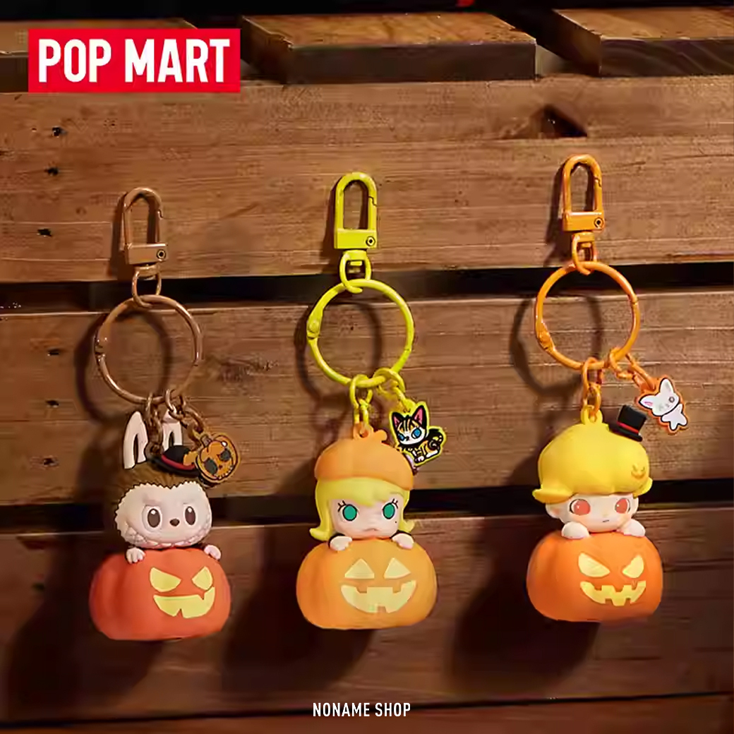 POP MART 泡泡馬特 怪怪狂歡嘉年華 南瓜 發光 掛飾 掛件 LABUBU DIMOO MOLLY 三款