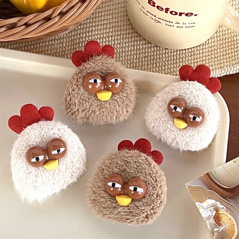 《92301》老花眼公雞別針