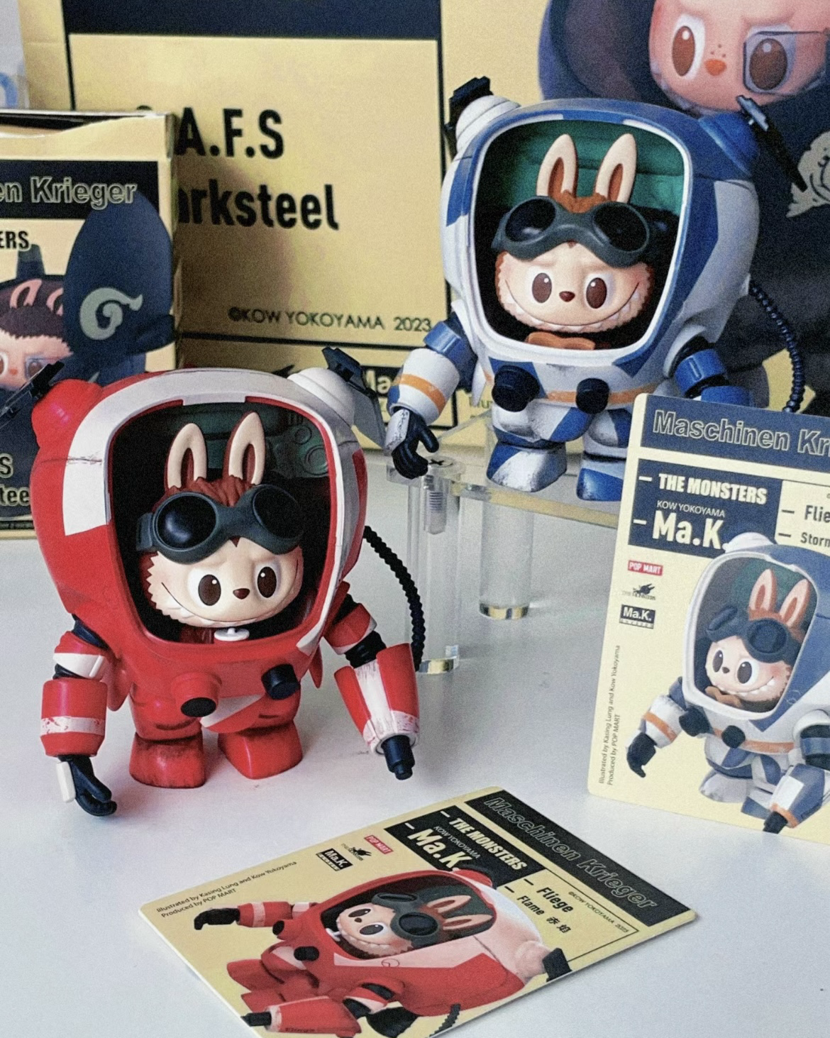 <官方正版授權>POPMART THE MONSTERS LABUBU x 橫山宏 Ma.k. 機甲 盲盒 泡泡瑪特