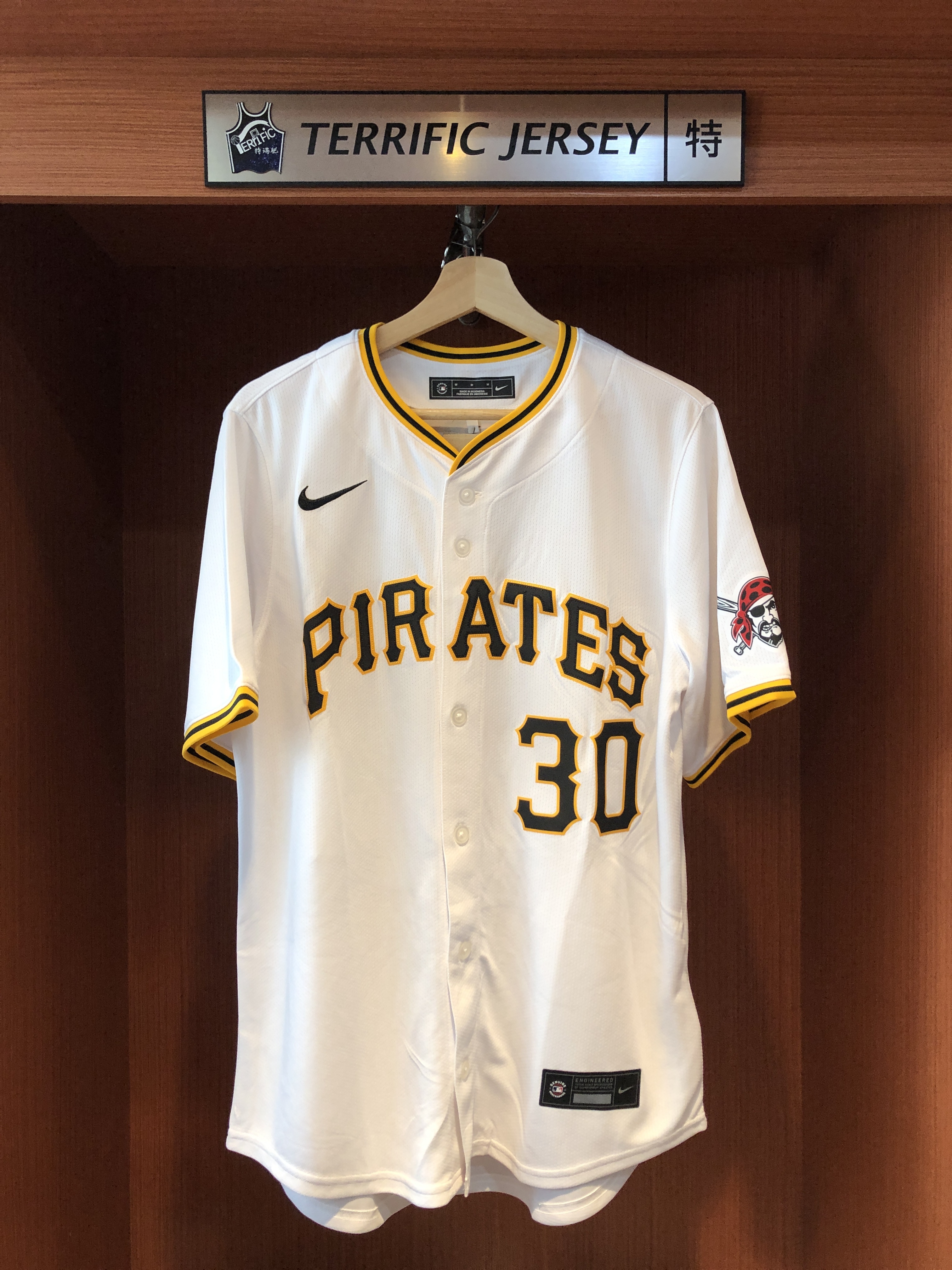 MLB球衣 Paul Skenes 匹茲堡海盜白 Nike Limited Player Name Jersey 球迷版 熱轉印 全新