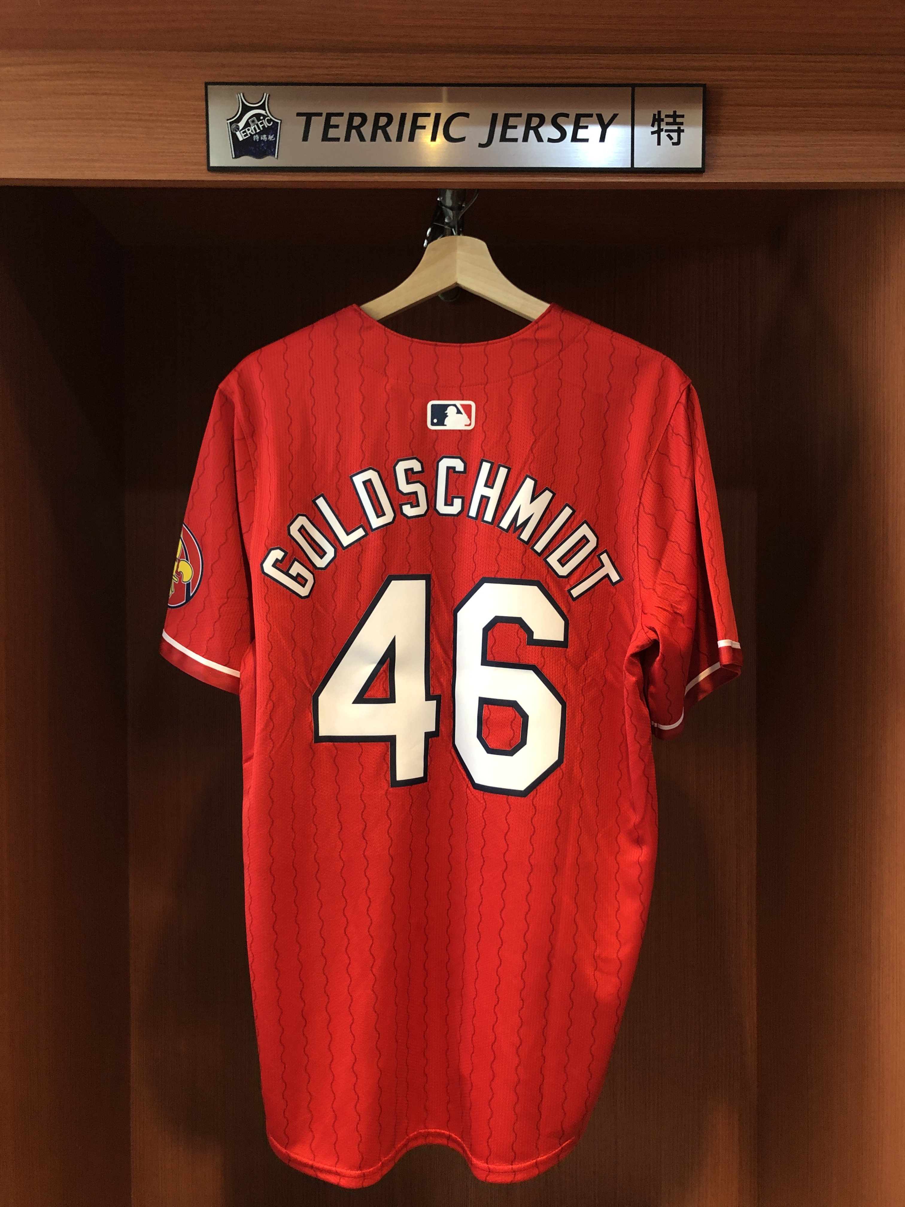 MLB球衣 Paul Goldschmidt 聖路易紅雀城市 Nike Limited Player Name Jersey 球迷版 熱轉印 全新