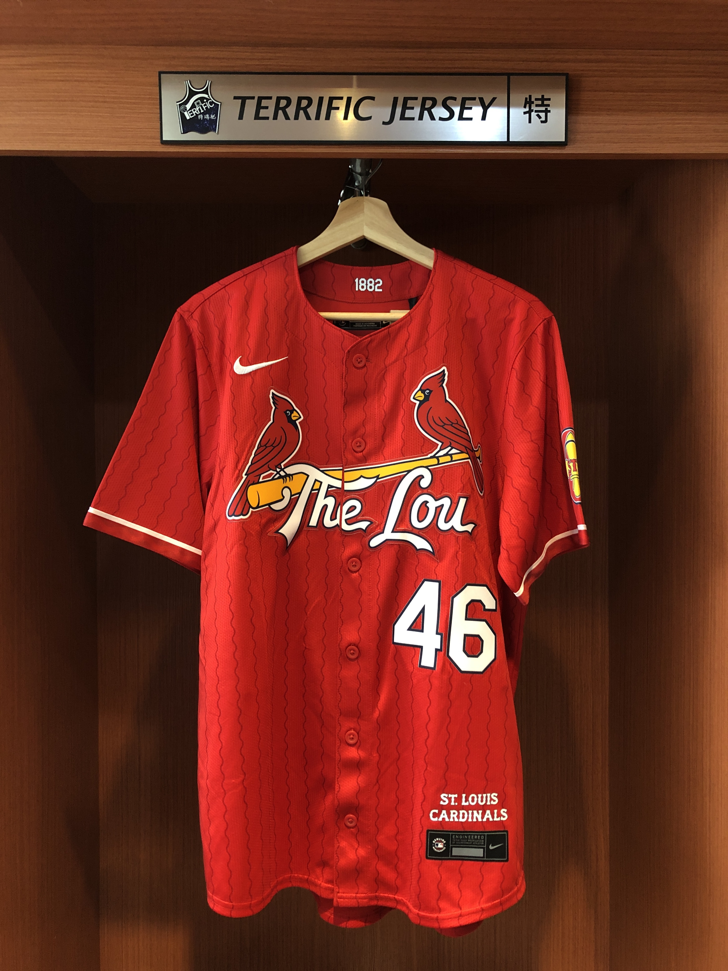 MLB球衣 Paul Goldschmidt 聖路易紅雀城市 Nike Limited Player Name Jersey 球迷版 熱轉印 全新