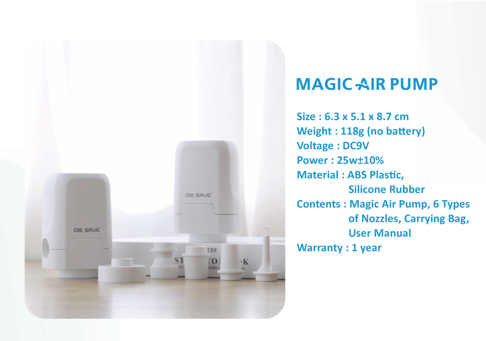DR. SAVE Magic Air Pump