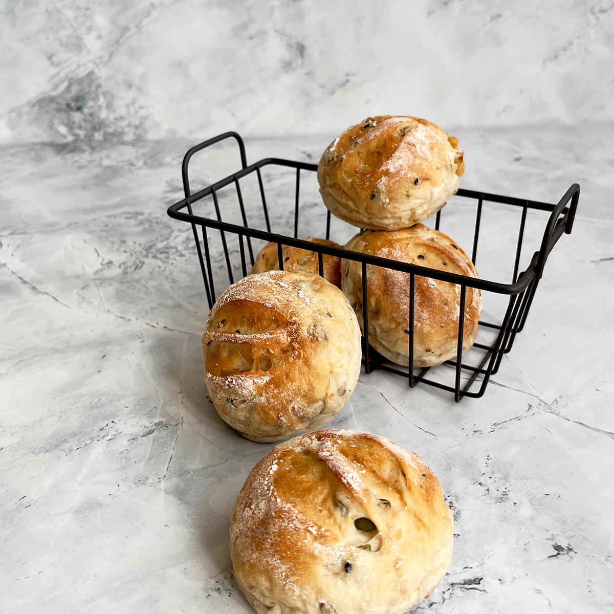 多穀物小餐包 / 5入(包)