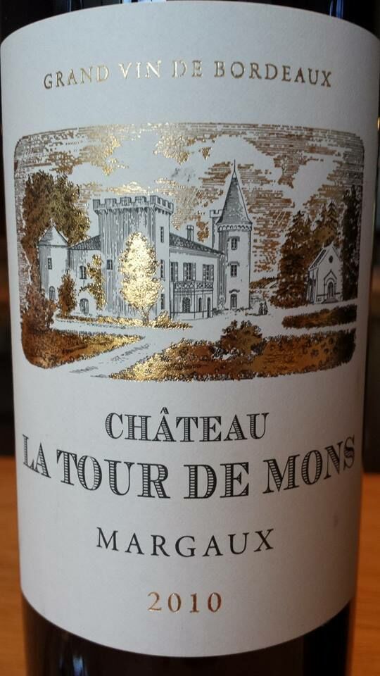 Chateau La Tour de Mons 2010 (RP90)