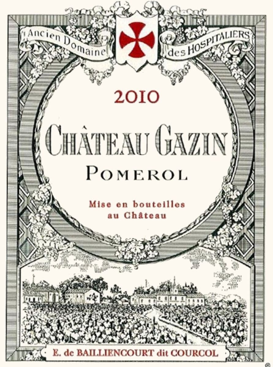 Chateau Gazin 2010 (RP96)
