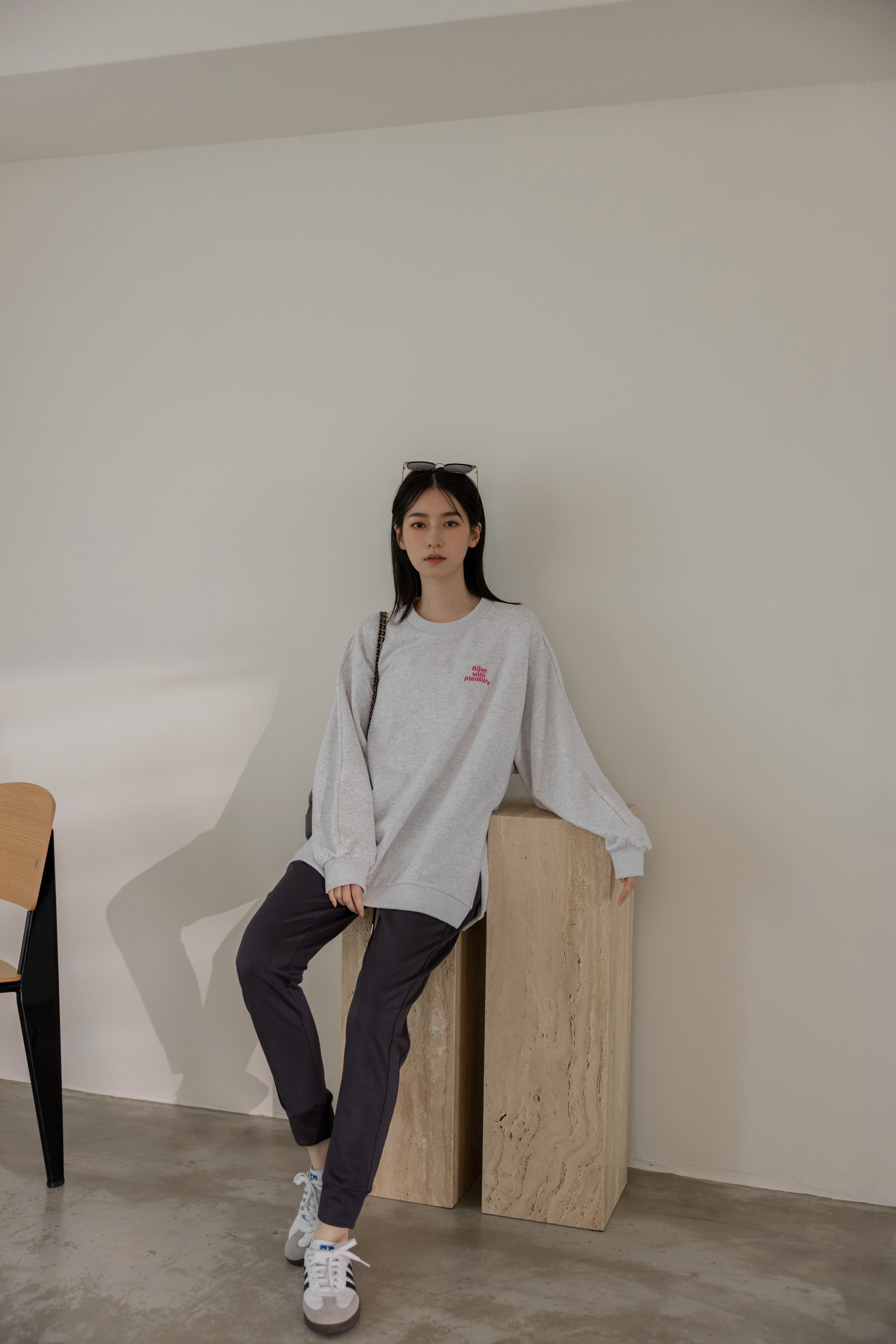 【熱銷千件】2.0雲朵棉褲-墨灰