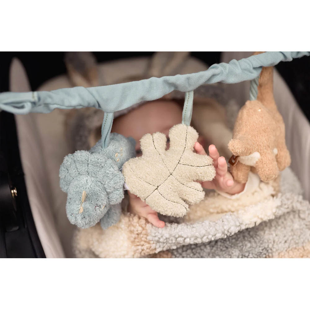 荷蘭Jollein 推車提籃玩具鏈-Roarsome／福利品