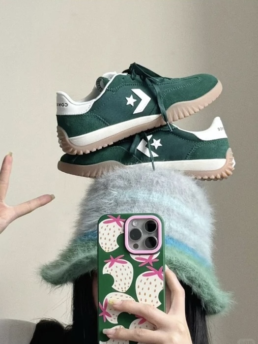 CONVERSE RUN STAR TRAINER 德訓鞋 復古 流星鞋 復古綠 焦糖底 男女鞋 A13359C / 預購