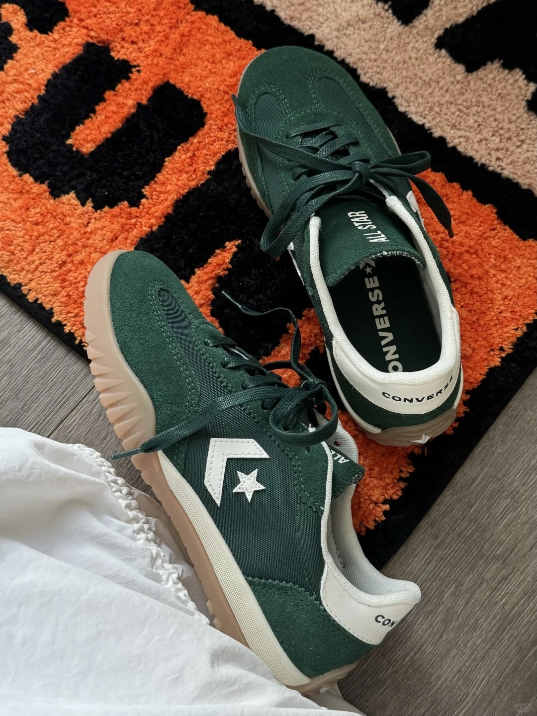 CONVERSE RUN STAR TRAINER 德訓鞋 復古 流星鞋 復古綠 焦糖底 男女鞋 A13359C / 預購