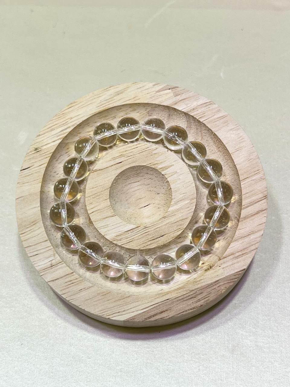 [B] GEMZ & CO ZBA MASTER HEALER CLEAR QUARTZ 8MM BLT, Y192 (Y192)