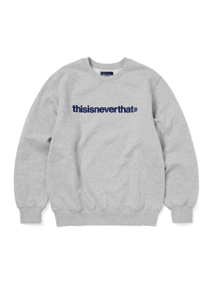 thisisneverthat ユーズド加工 フレイム　ロンT THISISNEVERTHAT T-Logo Crewneck