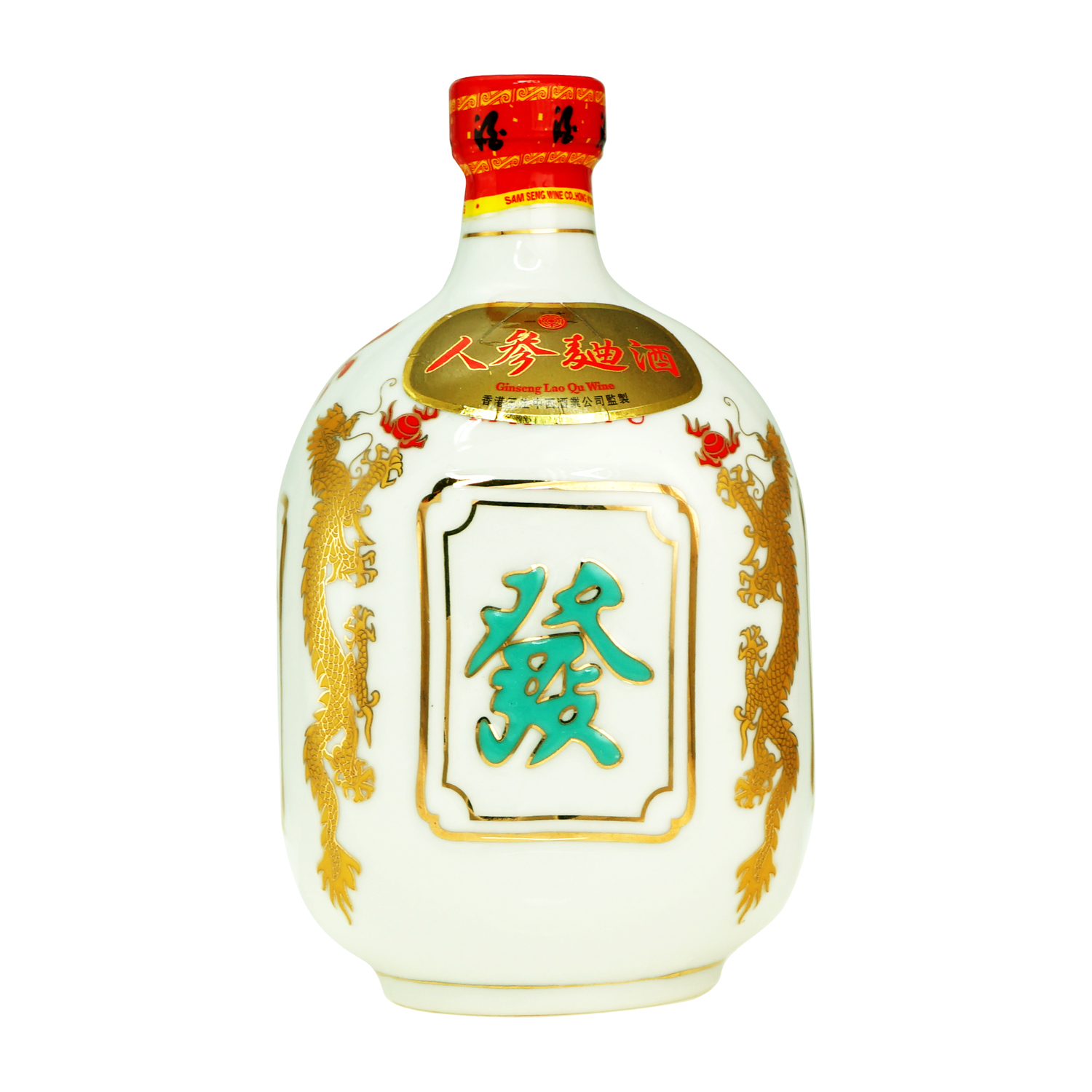 人参麯酒(發財瓶) 600ml