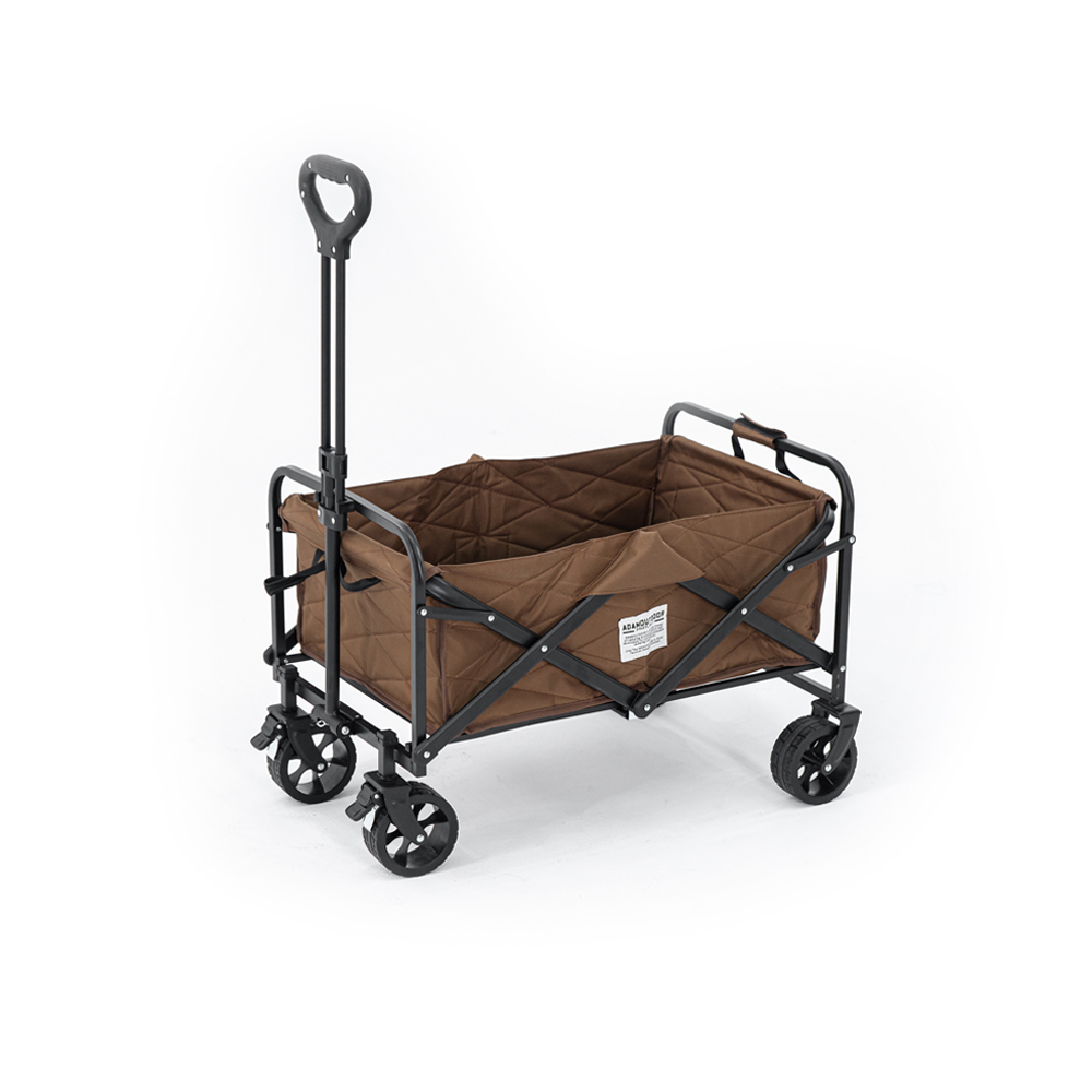 ADAMOUTDOOR｜MINI摺疊野餐車 沙色 (Momo 獨家銷售 無庫存)