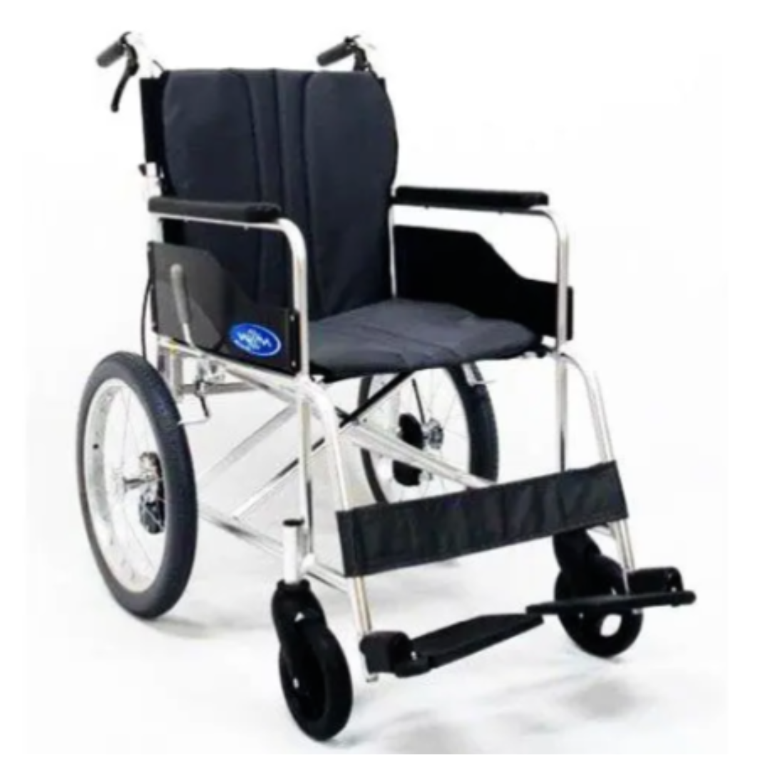 日本【Nissin】 CBU 豪華型舒適 手推輪椅 (細輪)