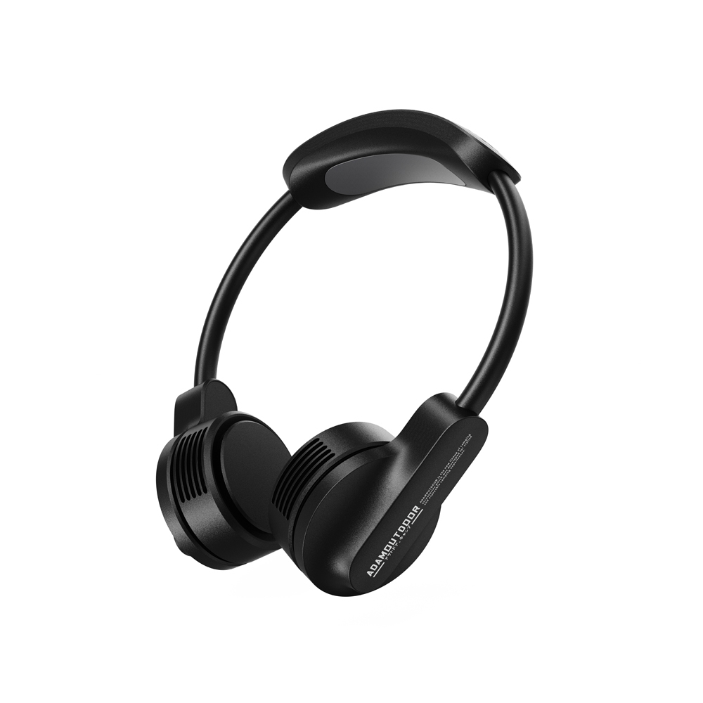 ADAMOUTDOOR｜極限冰鎮頸掛風扇 黑色