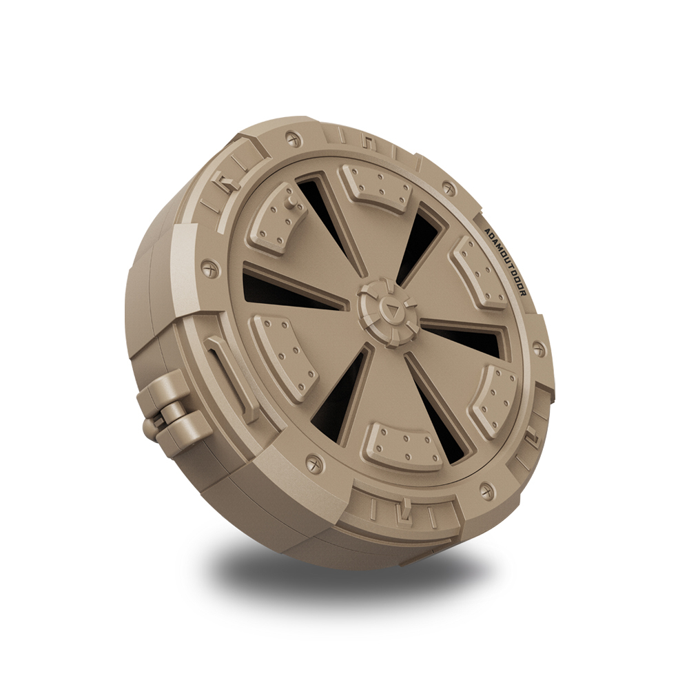 ADAMOUTDOOR｜戶外戰術蚊香盒 沙漠色