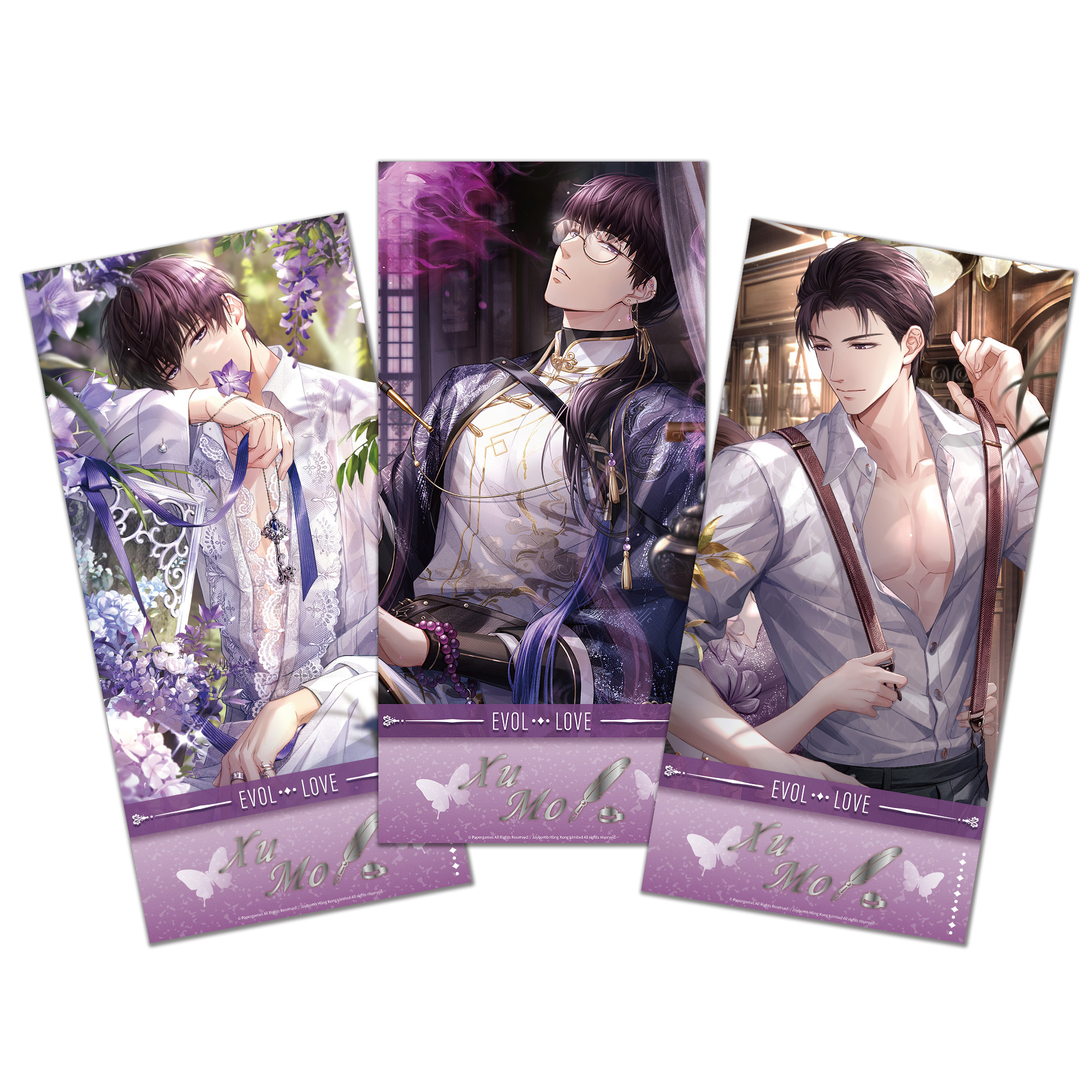 戀與製作人-角色3入海報組-許墨