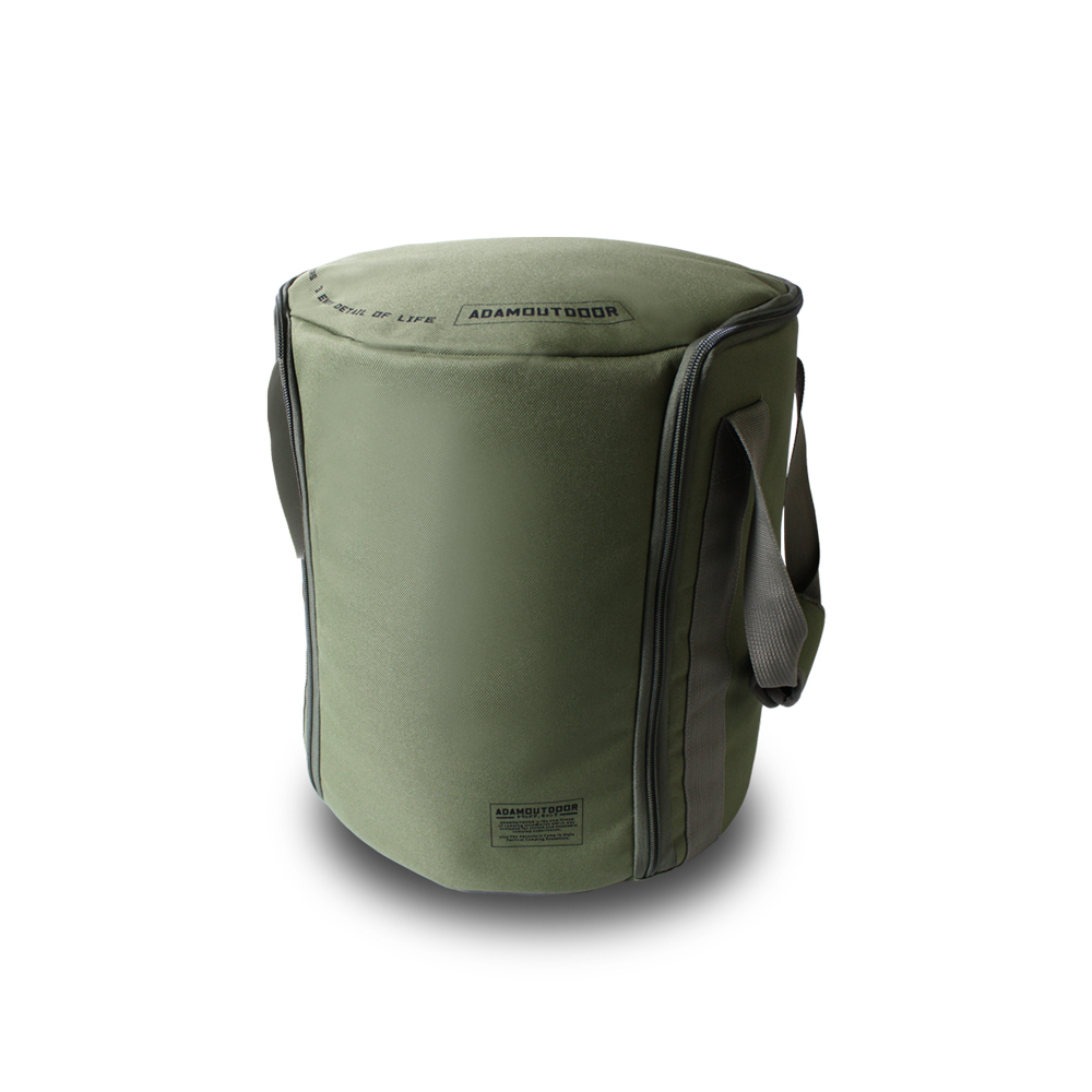 ADAMOUTDOOR｜經典風格雙功率電暖爐收納包 軍綠色